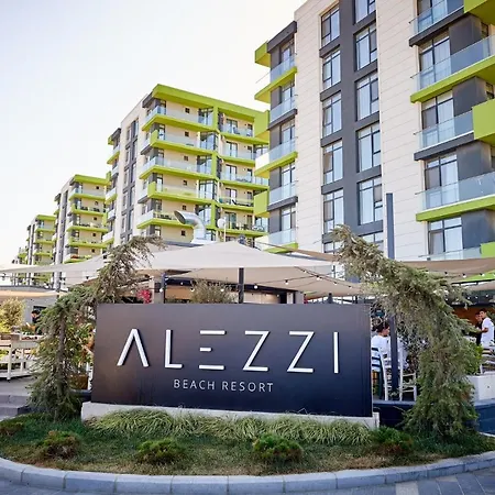Lovely Sea View Apartment Alezzi Spa Pools Resort 아파트