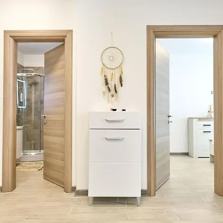 Lovely Sea View Apartment Alezzi Spa Pools Resort 마마이아